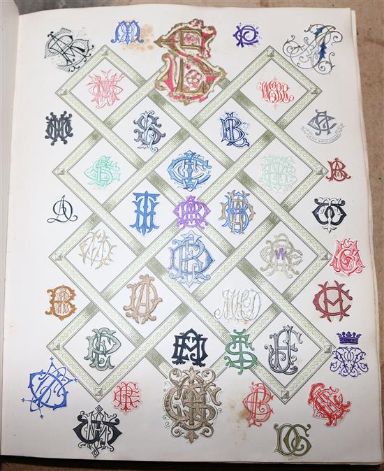 Album of monograms